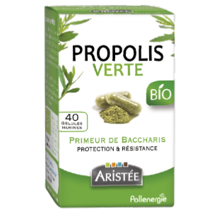 Green Propolis from Baccharis Capsules